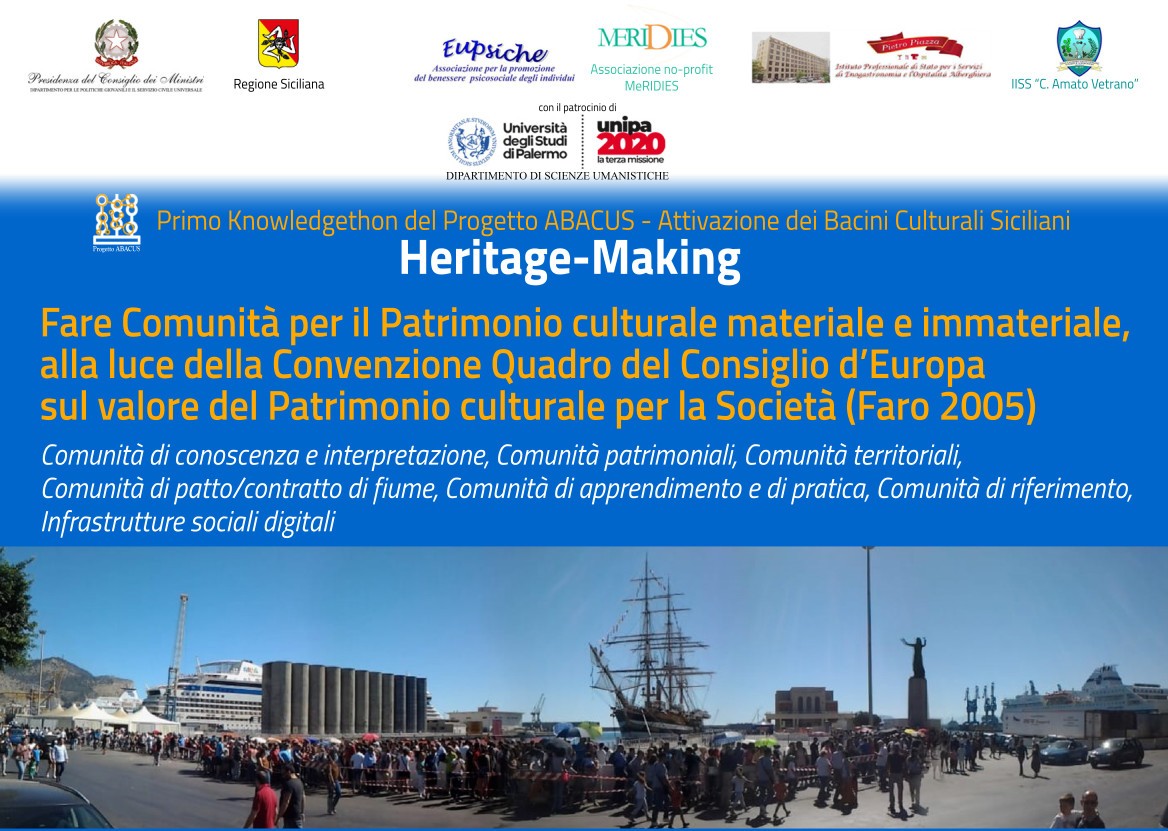 SITAR partecipa ad ABACUS Knowledgethon “Heritage-Making”